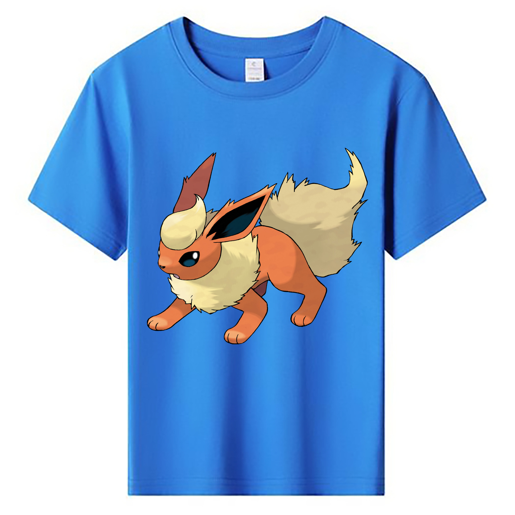 （画像用） ポケットモンスター Pokémon 綿100％キッズTシャツ（フロントプリント）